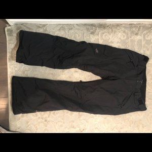Womens North Face Snow Pants Size XL Black